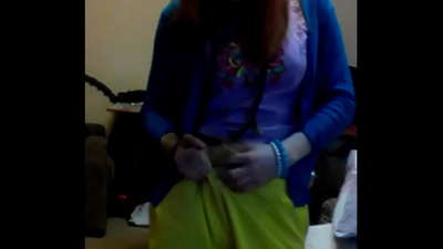 Close up masturbation vidéo par rousse Light Fairy